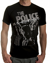 The Police koszulka, Japanese Poster, męskie