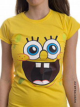 SpongeBob Squarepants koszulka, Sponge Happy Face Girly, damskie