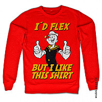 Pepek námořník bluza, I´d Flex But I Like This Shirt, męska