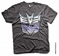Transformers koszulka, Distressed Decepticon Shield, męskie