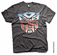 Transformers koszulka, Distressed Autobot Shield, męskie