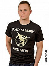 Black Sabbath koszulka, Never Say Die, męskie