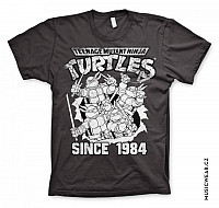 Želvy Ninja koszulka, Distressed Since 1984, męskie