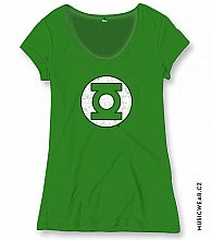 Green Lantern koszulka, Green Logo, damskie