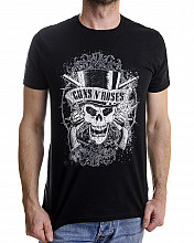 Guns N Roses koszulka, Faded Skull, męskie