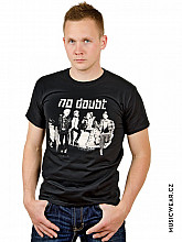 No Doubt koszulka, B&W Pose, męskie