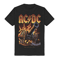AC/DC koszulka, Burning Salute Black, męskie