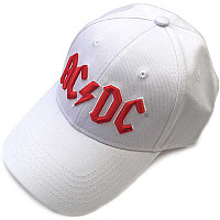 AC/DC czapka z daszkiem, Red Logo White