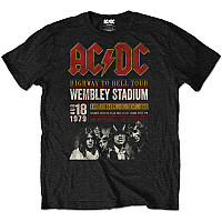 AC/DC koszulka, Wembley '79 Black, męskie
