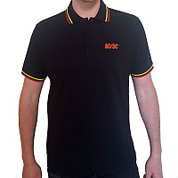 AC/DC koszulka, Classic Logo Polo Black, męskie