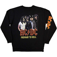 AC/DC bluza, Sweatshirt H2H Band Sleeve Print Black, męska