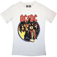 AC/DC koszulka, Highway To Hell Circle White, damskie