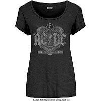 AC/DC koszulka, Black Ice Girly Black, damskie