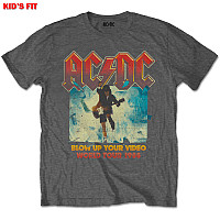 AC/DC koszulka, Blow Up Your Video Grey, dziecięcy
