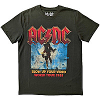 AC/DC koszulka, Blow Up Your Video Green, męskie