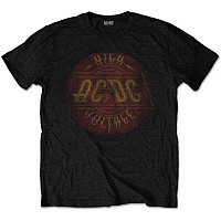AC/DC koszulka, High Voltage Vintage Black, męskie