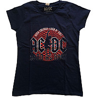 AC/DC koszulka, Hard As Rock Girly Blue, damskie