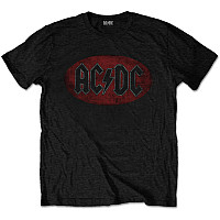 AC/DC koszulka, Oval Logo Vintage, męskie