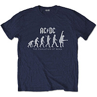 AC/DC koszulka, Evolution Of Rock Navy, męskie