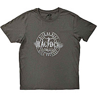 AC/DC koszulka, Rock or Bust Charcoal Grey, męskie
