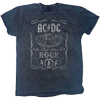 AC/DC koszulka, Cannon Swig Dip-Dye Black, męskie