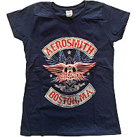Aerosmith koszulka, Boston Pride Navy Blue, damskie