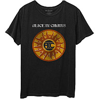 Alice in Chains koszulka, Circle Sun Vintage Black, męskie