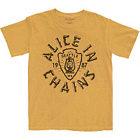 Alice in Chains koszulka, Lantern Yellow, męskie