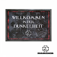 Rammstein velurová mata s vinylovou podložkou 500 x 700 x 5 mm