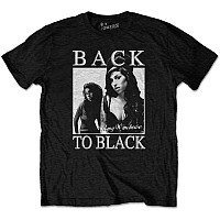 Amy Winehouse koszulka, Back To Black, męskie