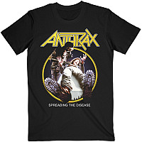 Anthrax koszulka, Spreading The Disease Tracklist BP Black, męskie