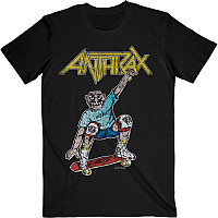 Anthrax koszulka, Spreading Skater Notman Vintage BP Black, męskie