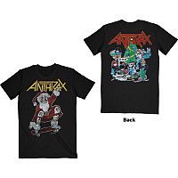 Anthrax koszulka, Vintage Christmas BP Black, męskie