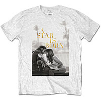 Lady Gaga koszulka, A Star is Born Jack & Ally Movie Poster White, męskie
