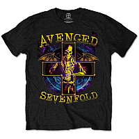 Avenged Sevenfold koszulka, Stellar Black, męskie