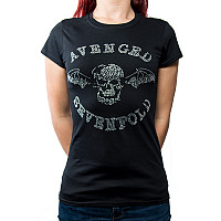 Avenged Sevenfold koszulka, Deathbat Diamante, damskie