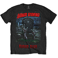Avenged Sevenfold koszulka, Buried Alive Tour 2012 BP Black, męskie
