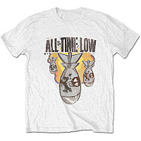 All Time Low koszulka, Da Bomb White, męskie
