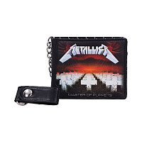 Metallica portfel 11 x 9 x 2 cm s řetízkem/ 220 g, Master of Puppets