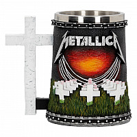 Metallica kubek do piwa 500 ml/14.5. cm/0.7 kg, Master of Puppets
