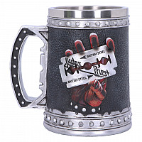 Judas Priest kubek do piwa 500ml/14.5 cm/1 kg, British Steel