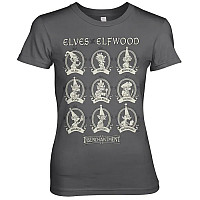 Disenchantment koszulka, Elves Of Elfwood Girly Dark Grey, damskie