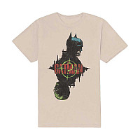 Batman koszulka, The Batman Question Mark Bat Beige, męskie