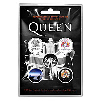 Queen zestaw 5 odznak, Freddie