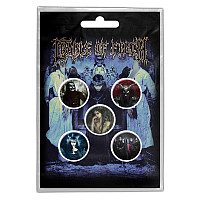 Cradle Of Filth zestaw 5 odznak průměr 25 mm, Cryptoriana