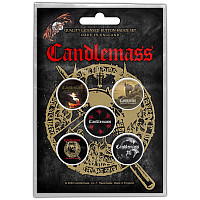 Candlemass zestaw 5 odznak, The Door to Doom