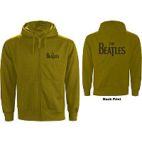 The Beatles bluza, Drop T Logo With Back Print Green, męska