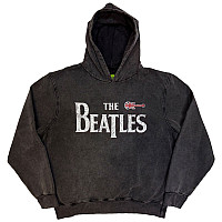 The Beatles bluza, Guitar & Drop T Wash Charcoal Grey, męska