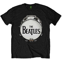 The Beatles koszulka, Original Drum Skin Black, męskie