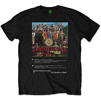 The Beatles koszulka, Sgt Pepper 8 Track Black, męskie